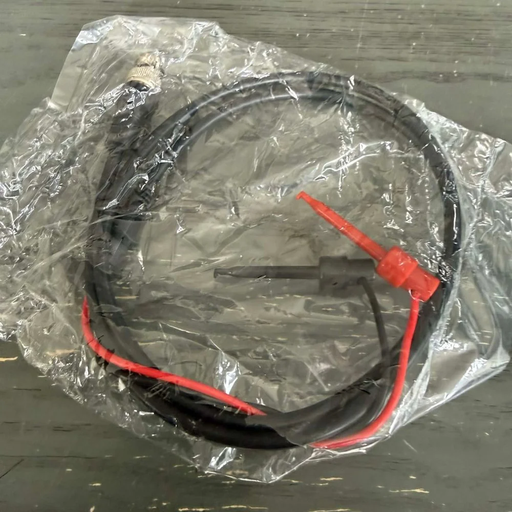 Sealed/Untested BNC Male Plug Alligator Clip Test Cable One Size
